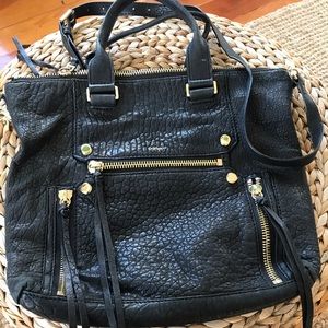 Black, super soft leather Botkier handbag